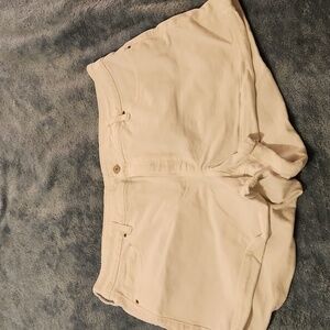 White Casual Shorts-Old Navy